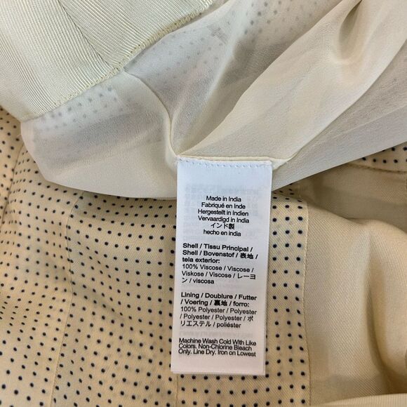 J. Crew Women’s Pleated Scarf-print Skirt in Drapey Viscose Twill Size 18 NWT - Picture 5 of 6